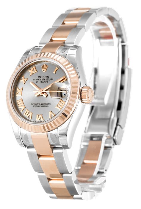 rolex datejust 26mm roman rose gold